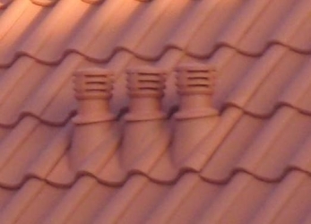 tag med ventilationsåbninger