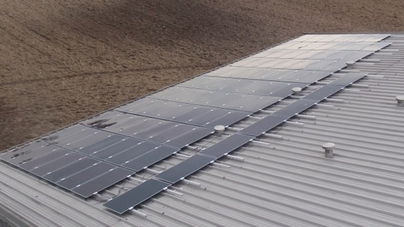 Solceller på stålpladetag #Køgetømrer